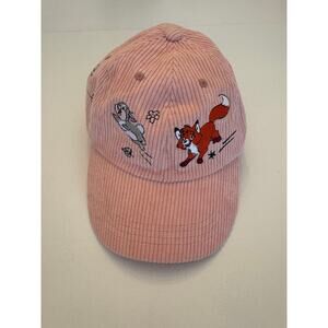 Disney Parks Critters Pink Corduroy Hat Embroidered 2023 Adult Thumper